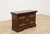 Renaissance Vintage Oak Dutch TV Hall Console (4)