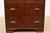 Art Deco Vintage Waterfall Tall Chest Dresser Bakelite Pulls (9)