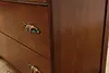 Art Deco Vintage Walnut Waterfall Dresser or Chest & Mirror (18)