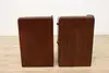 Pair Art Deco Waterfall Nightstands or End Tables Kroehler (9)