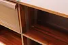 Midcentury Modern Vintage Bookcase, TV Console or Bar, Reens (19)