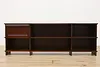 Midcentury Modern Vintage Bookcase, TV Console or Bar, Reens (8)