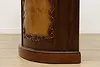 Traditional Rosewood & Burl Front & Back Bar Set Granite Top (45)