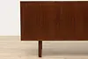 Midcentury Modern Vintage Danish Credenza TV Console Bar (12)