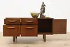 Midcentury Modern Vintage Danish Credenza TV Console Bar (4)