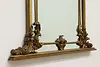 Italian Antique Mantel or Hall Mirror (6)