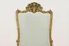 Baroque Vintage Gilt Fireplace or Hall Mirror, Goldman (3)