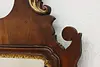 Georgian Vintage Carved Mahogany & Gilt Mirror, Bird (10)