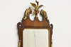 Georgian Vintage Carved Mahogany & Gilt Mirror, Bird (3)