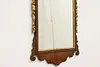 Georgian Vintage Carved Mahogany & Gilt Mirror, Bird (4)