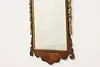 Georgian Vintage Carved Mahogany & Gilt Mirror, Bird (7)