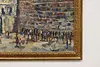 Jerusalem Western Wailing Wall Vintage Original Painting 40" (7)