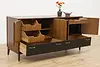 Midcentury Modern 1960s Vintage Credenza Console Sideboard (3)