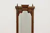 Victorian Eastlake Walnut & Marble Antique Pier Hall Mirror (4)