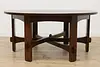 Arts & Crafts Mission Oak 66" Craftsman Dining or Game Table (12)