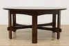 Arts & Crafts Mission Oak 66" Craftsman Dining or Game Table (13)