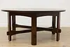 Arts & Crafts Mission Oak 66" Craftsman Dining or Game Table (9)