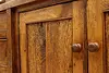 Farmhouse Vintage English Pine Kitchen Cupboard or Cabinet (25)