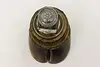 Victorian Office or Library Antique Hoof Desktop Inkwell (6)