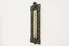 Victorian Antique Filigree Thermometer, Bradley & Hubbard (2)