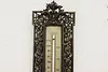 Victorian Antique Filigree Thermometer, Bradley & Hubbard (3)