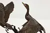 Flying Ducks Statue Vintage Bronze Sculpture, Winship (8)