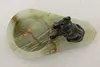 Art Deco Antique Onyx & Dog Sculpture Tray (7)