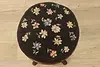 Victorian Antique Piano or Organ Stool Needlepoint Barnett (10)