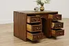 Asian Vintage Carved Pine Jewelry or Collector Cabinet (3)