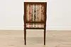 Traditional Vintage Carved Cherry Office or Library Desk Chair (7)