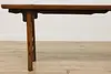 Chinese Antique Ash & Elm Altar Sofa Console, Kitchen Island (10)