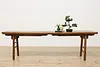 Chinese Antique Ash & Elm Altar Sofa Console, Kitchen Island (2)