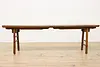 Chinese Antique Ash & Elm Altar Sofa Console, Kitchen Island (4)