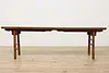 Chinese Antique Ash & Elm Altar Sofa Console, Kitchen Island (9)