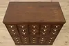 Oak 30 Drawer Office Card File Cabinet, Library Bureau (7)