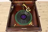 Victrola Record Player Antique Mahogany Phonograph VV-XVI (7)