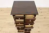 Arts & Crafts Mission Oak Antique 12 Drawer File Cabinet (4)