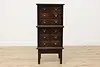 Arts & Crafts Mission Oak Antique 12 Drawer File Cabinet (6)