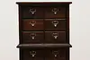 Arts & Crafts Mission Oak Antique 12 Drawer File Cabinet (7)