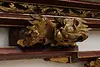 Chinese Architectural Salvage Antique Lacquer Cedar Archway (11)