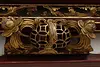 Chinese Architectural Salvage Antique Lacquer Cedar Archway (12)