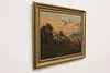 Country Sunrise Victorian Antique Original Oil Painting 42" (3)