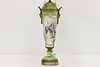 French Sevres Antique Hand Painted Porcelain Boudoir Lamp (5)