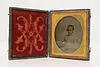 Victorian Antique Ambrotype Photograph of Young Girl & Case (3)