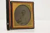 Victorian Antique Ambrotype Photograph of Young Girl & Case (8)