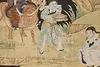 Chinese Kingdom of Heaven 6 Panel Antique Silk Painting 123" (10)