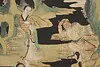 Chinese Kingdom of Heaven 6 Panel Antique Silk Painting 123" (9)