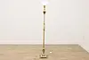 Victorian Antique Ornate Brass & Onyx Floor Lamp, Mosaic (12)