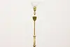 Victorian Antique Ornate Brass & Onyx Floor Lamp, Mosaic (14)