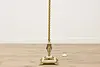 Victorian Antique Ornate Brass & Onyx Floor Lamp, Mosaic (15)